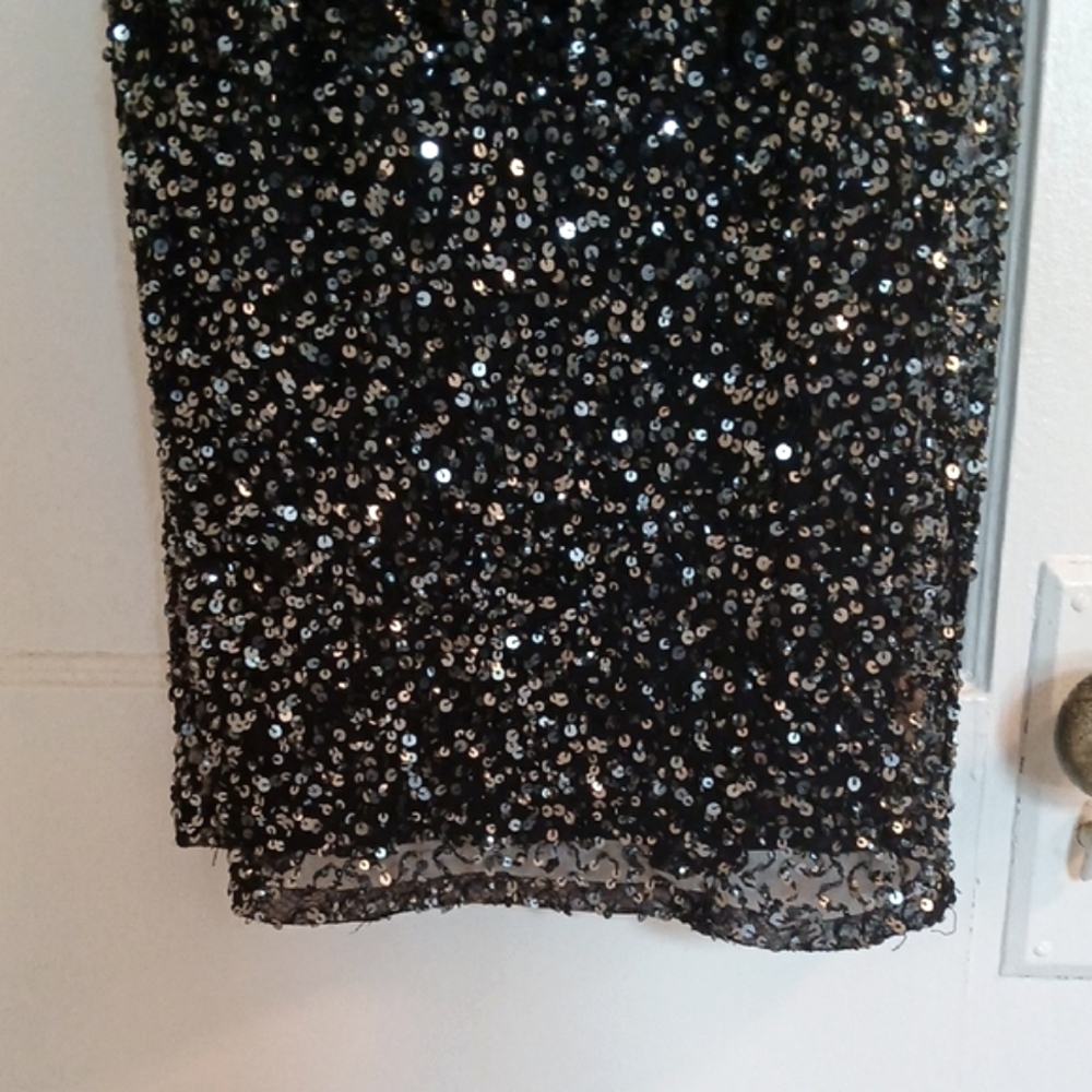 Adrianna Papell Sequin Coktail Dress - Picture 2 of 11